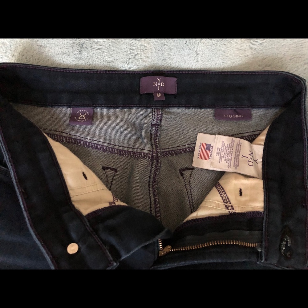 Not Your Daughters Jeans, dark blue leggings